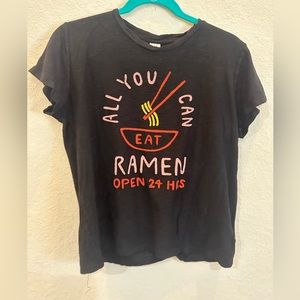 Ramen shirt, size medium